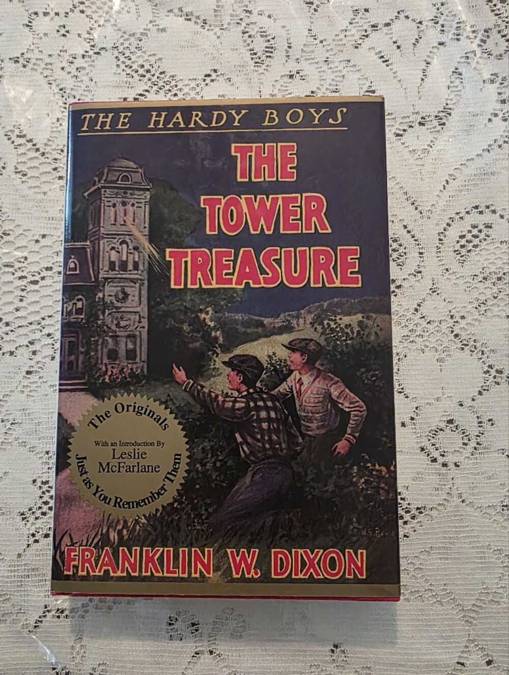 The Hardy Boys The Tower Treasure Franklin W Dixon Applewood HC Facsimile Illus
